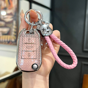 Nueva funda suave de TPU para llave de coche, funda completa para Peugeot 308 408 508 2008 3008 4008 5008 <span class=keywords><strong>Citroen</strong></span> C4 C4L C6, accesorios de carcasa inteligente de <span class=keywords><strong>C3</strong></span>-XR - Product Image 2