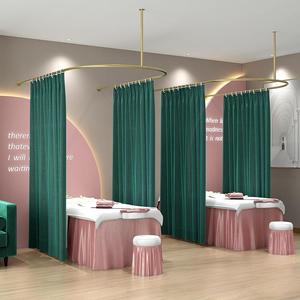 Cornice di supporto salone di bellezza a forma di U lungo asta di supporto tenda tenda letto di bellezza - Product Image 2