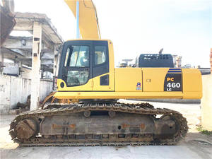 Excavadora de cadenas Komatsu PC460LC-8 usada en excelentes condiciones, motor y caja de cambios originales japoneses, cucharón de 5 metros cúbicos, precio bajo - Product Image 4