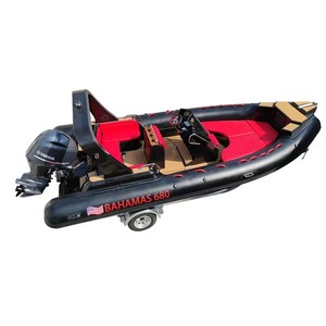 Vente flash : <span class=keywords><strong>bateau</strong></span> semi-rigide en fibre <span class=keywords><strong>de</strong></span> verre Hypalon <span class=keywords><strong>de</strong></span> 6,80 m (22 pieds) fabriqué à Taïwan avec moteur <span class=keywords><strong>de</strong></span> 150 CV - Product Image 3