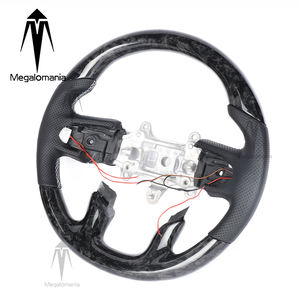 Volant en fibre de carbone LED adapté aux <span class=keywords><strong>Dodge</strong></span> RAM Charger Challenger Chargersrt Challengersrt <span class=keywords><strong>SRT</strong></span> - Product Image 2