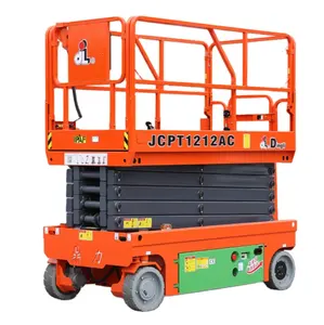 JCPT1212AC DINGLI Mobile Scheren bühne Hydraulische Plattform CRUKING 12m elektrische Scheren bühne