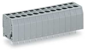 100% Original <strong>739</strong>-1121 Row Printed Circuit Board Connector, 12p, 5 mm Pitch, 32 V, Through-hole Mounting, Vertical, Gray, <strong>739</strong> - Product Image 2