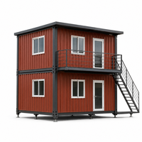 Maison conteneur pour chambre d'hôtel de villégiature et hébergement en chalet de vacances