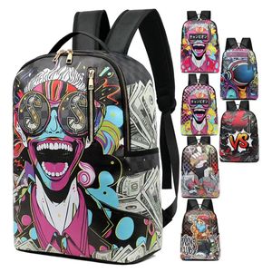 Nuovo Zaino Leggero Alla Moda a Cartoni Animati <span class=keywords><strong>per</strong></span> Studenti di <span class=keywords><strong>Scuole</strong></span> <span class=keywords><strong>Superiori</strong></span> e Università in Poliestere PU Impermeabile con Protezione Spinale e Chiusura a Cerniera - Product Image 2