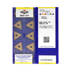 TNMG160408-PM YBC251100 % Insert en carbure d'origine avec la meilleure qualité 10 pcs/lot TOP VENTE - Product Image 1