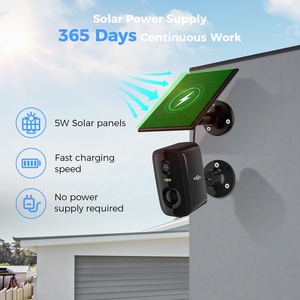 Cámara de Seguridad Inalámbrica Hiseeu HD 4MP con Batería, Almacenamiento en Tarjeta, Audio Bidireccional, Fácil Acceso Remoto para Uso Doméstico C60B Negra - Product Image 2