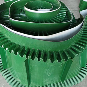 Courroie transporteuse grimpante de crampons universels durables de PVC pour le déchargement de chargement de conteneur d'emballage - Product Image 2