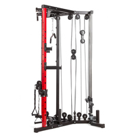Système de câbles pour rack de musculation à domicile, cage à squats, barre de traction, lat pulldown, machine de musculation réglable pour entraînement de force