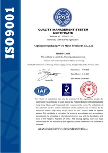 Malla de Alambre Tejida Interplegada de Acero Inoxidable 304 para Criba Vibratoria - Product Image 5