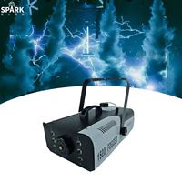 Machine à fumée LED SP 1500W RGB pleine couleur, équipement d'effets de fumée métallique pour mariage, fête, DJ, DISCO, célébration