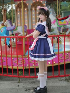 メイド服 ロリータ コスプレ衣装 アニメ風 かわいい スカート 衣装セット - Product Image 2