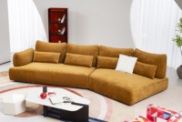 Canapé en tissu chenille de luxe européen sur mesure MIHUA, fabrication directe d'usine, simplicité moderne pour salon et villa