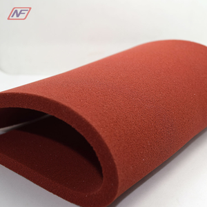 Yumuşak orta firma sertlik sünger Custom Made yüksek sıcaklık silikon kauçuk levha köpük ped için ısı basın makinesi demir masa - Product Image 3