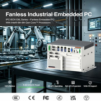 Mini PC embarqué WiFi/4G/5G ODM/OEM, processeur Core I7/i5/i3, ordinateur industriel sans ventilateur