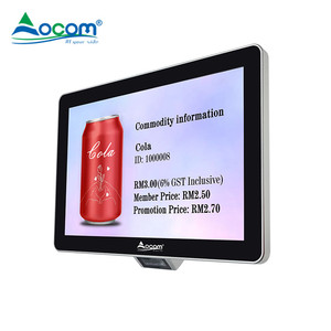 OCPC-002 ocom 10.1 inch <span class=keywords><strong>Android</strong></span> Máy Quét Mã Vạch hệ thống POS giá Checker cho siêu thị - Product Image 2