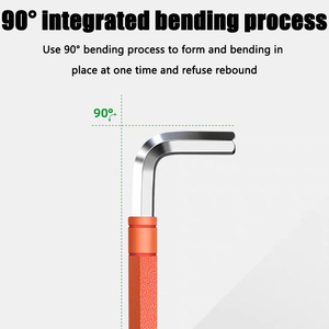 Mới nâng cấp 9 cái thẻ đỏ có thể gập lại hình lục giác cờ lê cầu vồng màu tiêm đúc mô hình tùy chỉnh thực hiện - Product Image 5