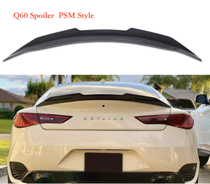 Alerón de Fibra de Carbono MRD para Infiniti Q60 2013-2016, Alerón Trasero de Fibra de Carbono Real, Estilo M4 PSM <span class=keywords><strong>ASPEC</strong></span> US JP CT1 - Product Image 5