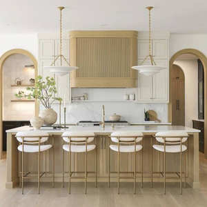 Lámpara de Techo de Yeso de Diseño Nórdico, de Alta Calidad, de 2 Niveles, para Isla de Cocina o Sala de Estar - Product Image 2