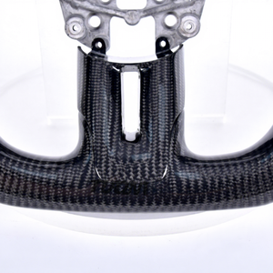 พวงมาลัยคาร์บอนไฟเบอร์แท้แบบกำหนดเองสำหรับ - Product Image 3