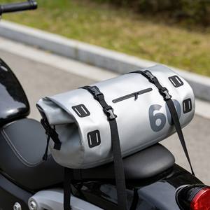 Bolsa Trasera Impermeable <span class=keywords><strong>para</strong></span> Asiento <span class=keywords><strong>de</strong></span> Motocicleta, Mochila Resistente a la Intemperie, <span class=keywords><strong>Maleta</strong></span> Trasera <span class=keywords><strong>para</strong></span> Motocicleta con Cubierta <span class=keywords><strong>para</strong></span> Lluvia, Bolsa <span class=keywords><strong>para</strong></span> <span class=keywords><strong>Bicicleta</strong></span> - Product Image 1