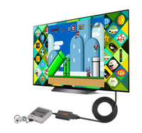 Nouveau stock suffisant vente chaude 720P convertisseur de commutateur vers câble vidéo HDTV séparateur pratique Console de jeu Conversion accessoires de jeu pour N64 SNES NGC SFC