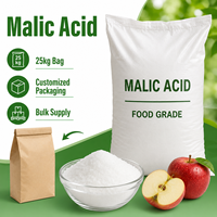 Meilleur prix, marque WMK, acide malique DL de qualité alimentaire pure à 99%, poudre CAS 6915-15-7