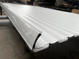 Puerta de persiana enrollable de diseño moderno, puerta de persiana enrollable de aluminio de tamaño personalizado, puerta enrollable para uso doméstico, persiana enrollable con Motor - Product Image 6