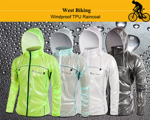 WEST BIKING impermeable y ligero abrigo <span class=keywords><strong>de</strong></span> <span class=keywords><strong>lluvia</strong></span> deportes al aire libre ciclismo abrigo <span class=keywords><strong>de</strong></span> <span class=keywords><strong>lluvia</strong></span> <span class=keywords><strong>ropa</strong></span> <span class=keywords><strong>de</strong></span> algodón peinado - Product Image 6