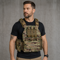 Gilet tactique de protection NewTechArmor en polyester 600D, camouflage personnalisé, démontage rapide, taille unique, OEM