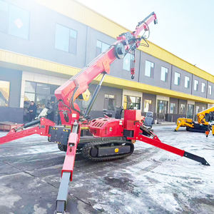 Grue araignée Tonlita CE/EPA Euro 5, 5 tonnes, 10 tonnes, 12 tonnes, hydraulique, sur chenilles, mini-grue araignée chinoise avec nacelle pour personnel - Product Image 3