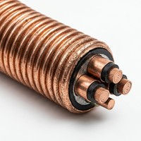 Kabel Listrik Inti Tembaga Berisolasi Mineral Tahan Api RTTZ 3+1 untuk Proyek Konstruksi