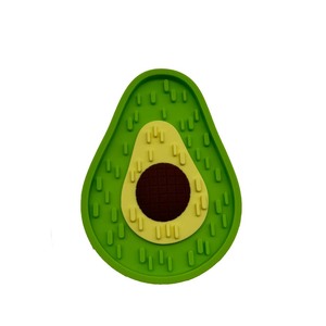 Mangkuk anjing bergaya kualitas tinggi Dispenser jilat Mat desain baru mangkuk Travel tempat makan alpukat nanas untuk hewan peliharaan - Product Image 2