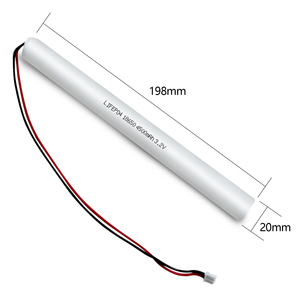 Batería de Repuesto JINTION LiFePO4 de 3.2V 4500mAh para Iluminación de Emergencia, Compatible con Luxbox 14-12-0005, 3 Celdas - Product Image 2