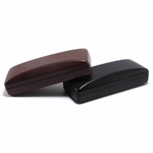 Nouvel étui à lunettes rectangulaire à rabat en cuir PU noir, boîte de rangement pour lunettes et lunettes de soleil, été 2024 - Product Image 3