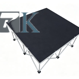 เวทีอลูมิเนียมกลางแจ้งแบบกันน้ำพร้อมพื้นไม้อัดสำหรับคอนเสิร์ตกลางแจ้งและการแสดงในพื้นที่เปิดโล่ง - Product Image 1