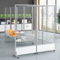 XTPW-11 moderne pliable écran cloison mobile bureau table diviseur cloison panneau mur bureau cloisons mur