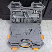 Juego de Reparación de Automóviles y Maquinaria Doméstica OEM Fei, Europeo Americano, de 216 Piezas, Grande, Mediano y Pequeño, Operado a Mano