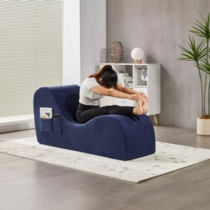 Sofá Reclinable Individual Moderno para Dormitorio, Sofá Puff Personalizado por el Fabricante, Sofá Puff Individual con Tela Mejorada - Product Image 3