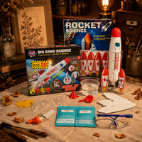 Fabricant de jouets ODM/OEM BIG BANG SCIENCE, kit de fusée à propulseur cosmique, jouet scientifique d'expérimentation spatiale STEM pour enfants