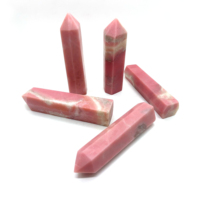 Venta al por mayor a granel Piedra Natural Crystal Rock Tower Pink-Opal Points para regalo Fengshui