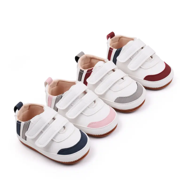 2023 printemps et automne blanc bébé chaussures de sport bébé chaussures décontractées