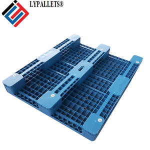 מפעל משטחי פלסטיק אירופאיים 4-way, משטח פלסטיק אירופאי מוצק, משטח חד-צדדי, מדפי משטחים, משטחים תעשייתיים עמידים ויציבים - Product Image 4