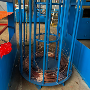 Baru/digunakan 9D/17D Inlet 8.0 batang tembaga untuk <span class=keywords><strong>3</strong></span>.0 mesin gambar dengan Annealing untuk kawat listrik kabel jaringan mesin manufaktur - Product Image 1