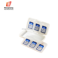 Support de carte Micro SD TF SIM personnalisé, durable et professionnel, marque HH, modèle H134, OEM accepté, moulage par injection portable en EVA