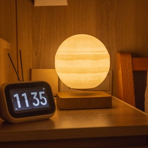 Pendente stile scandinavo illuminazione Designer moderna bolla di vetro levitazione magnetica galleggiante giove lampadario luce domestica - Product Image 5