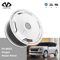 Jantes en alliage forgé Makstton FG-BO03 rétro, 16-30 pouces, personnalisées pour voitures de tourisme, SUV de luxe, Nissan Patrol AH