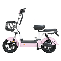 Vélo électrique de ville à capteur numérique 3 vitesses, haute vitesse, 350W/500W 48V, vente en gros à prix abordable