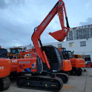Miniexcavadora usada Hitachi Zx70, excavadora de orugas importada de Japón, modelo de máquina de segunda mano 2017 - Product Image 3