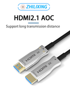 8K Glasfaser-HDMI-Kabel 5M-200M 4K 60Hz, Premium HDMI Schlank und Flexibel 18Gbps HDCP2.2 Geeignet für Apple TV, HDTV